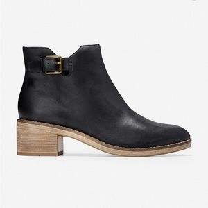 NWT Cole Haan Women's Harrington Grand Buckle Boot Mid Calf, size 6.5